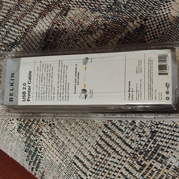 USB 2.0 printer cable - Picture 2 of 2